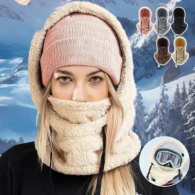 🌲Early Christmas Sale 49% OFF-Sherpa Hood Ski Mask