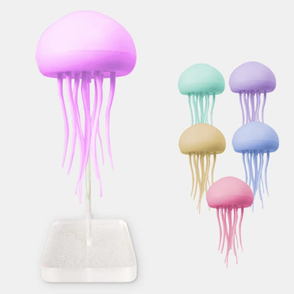 Full-Colour Gradient Jellyfish Ambient Light with Auto-Rotating Tentacles