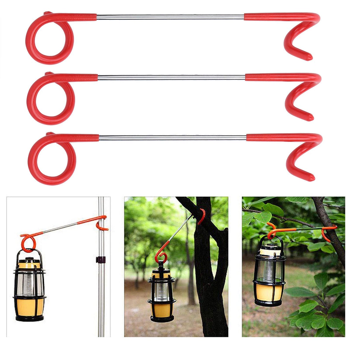 Pig's Tail Two-Way Universal Hook Light Stand