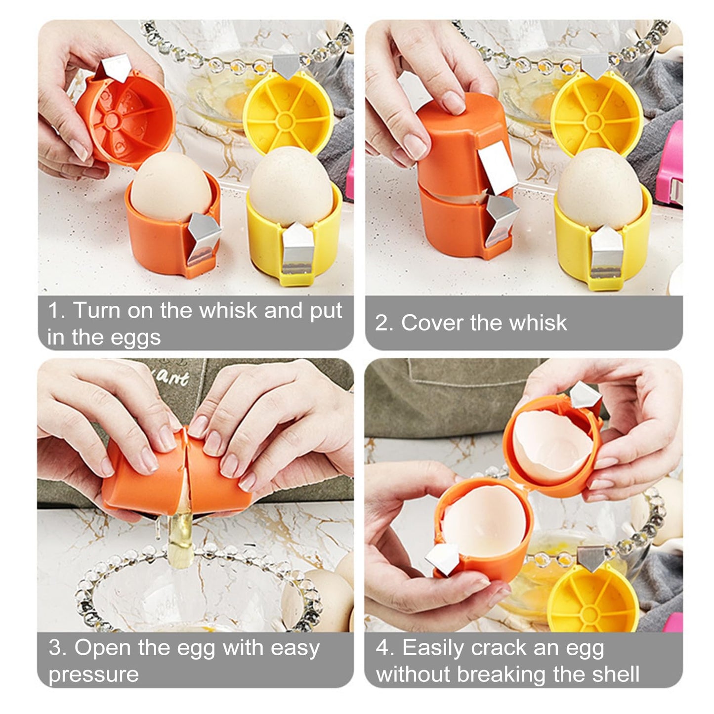 Egg Separator OpenerYolk & Egg White Separator