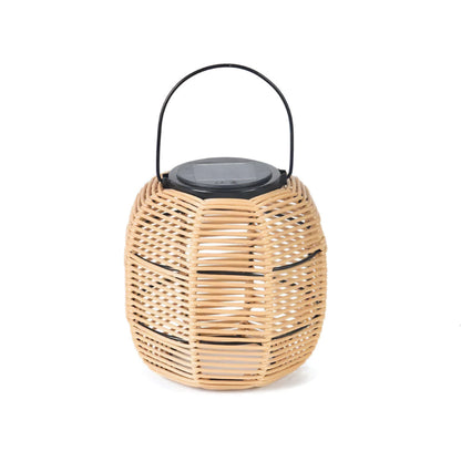 Solar Rattan Lantern