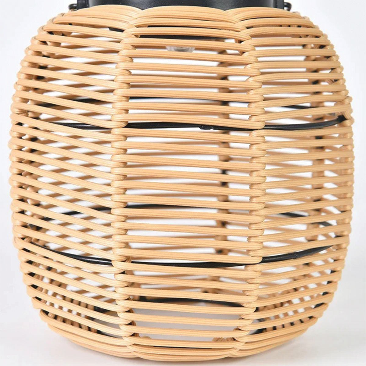 Solar Rattan Lantern