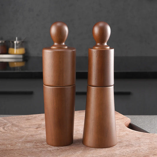 Duo Wood Spice Grinder Set