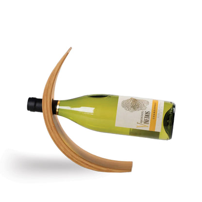 Bamboo Floating Wine Rack