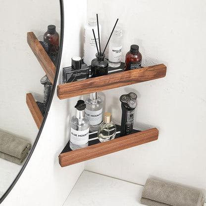 Corner Storage Rack | Wall Mounted Bathroom Shelf