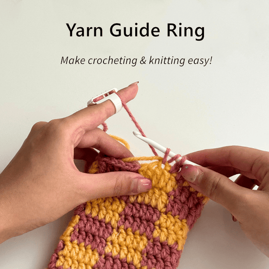 Yarn Guide Ring Crochet Knitting Tool