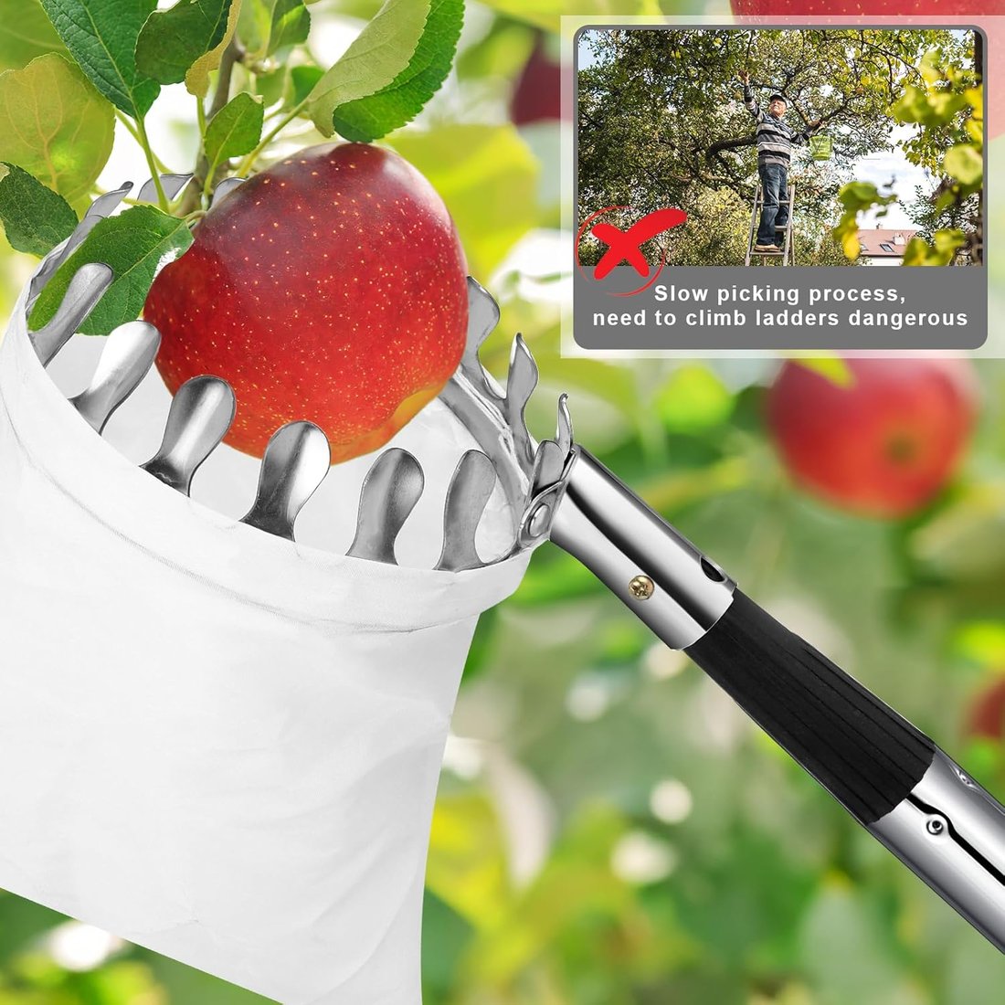 Adjustable Fruits Picker Tool