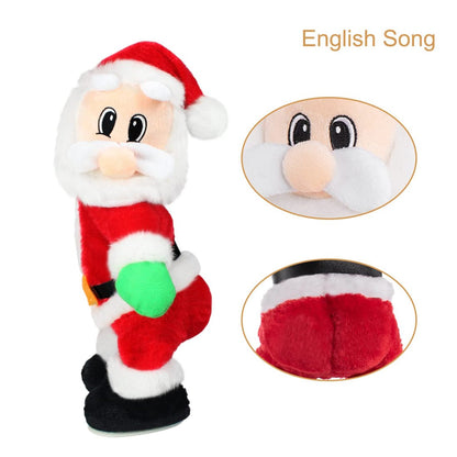 (🌲CHRISTMAS SALE - 49% OFF) 🎁Singing Hip Shaking Santa Toys