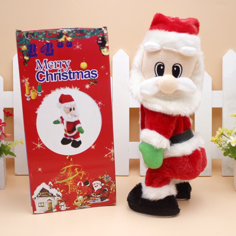 (🌲CHRISTMAS SALE - 49% OFF) 🎁Singing Hip Shaking Santa Toys