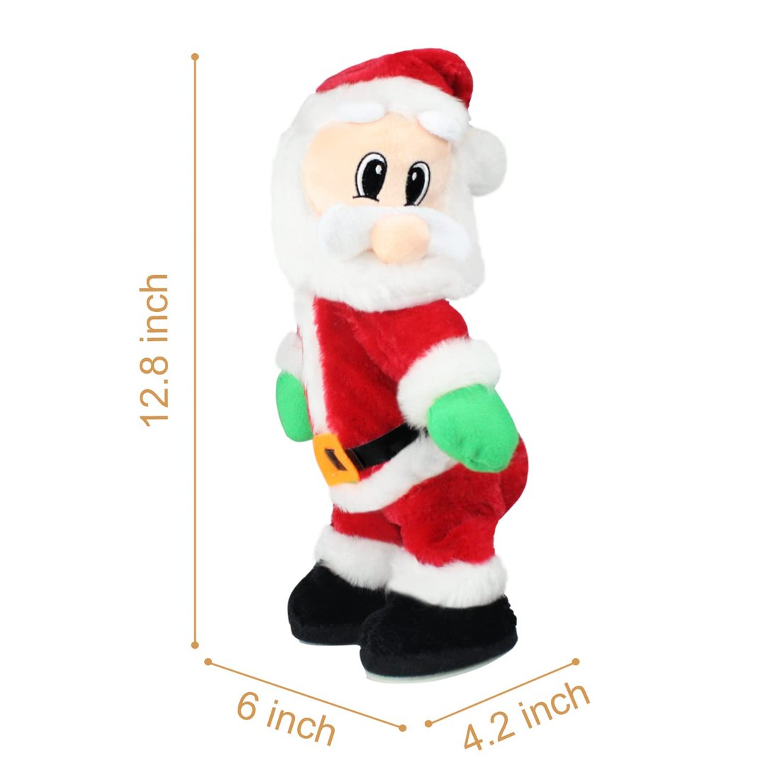 (🌲CHRISTMAS SALE - 49% OFF) 🎁Singing Hip Shaking Santa Toys