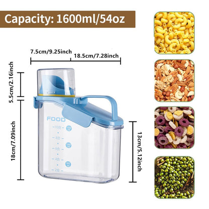 Clear Airtight Food Storage Containers