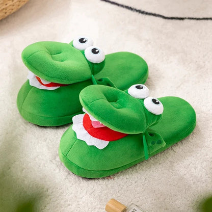 Last Day Special 49% OFF🐸Quirky Crocodile Open Mouth Slippers