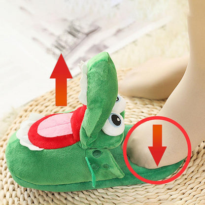 Last Day Special 49% OFF🐸Quirky Crocodile Open Mouth Slippers