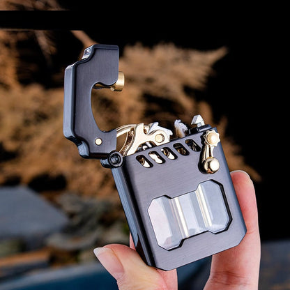 💖Last Day 49% OFF - Mecha Metal Rocker Lighter