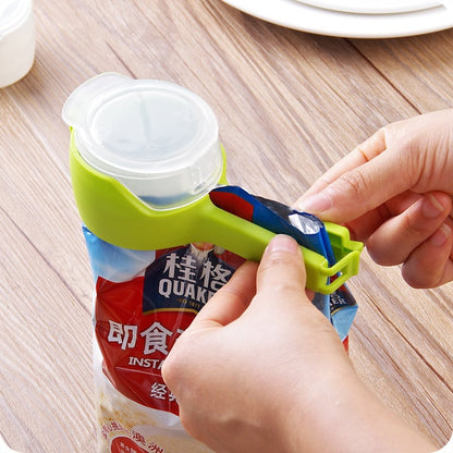 2024 Upgraded Bag Sealing Clips with Pouring Spout