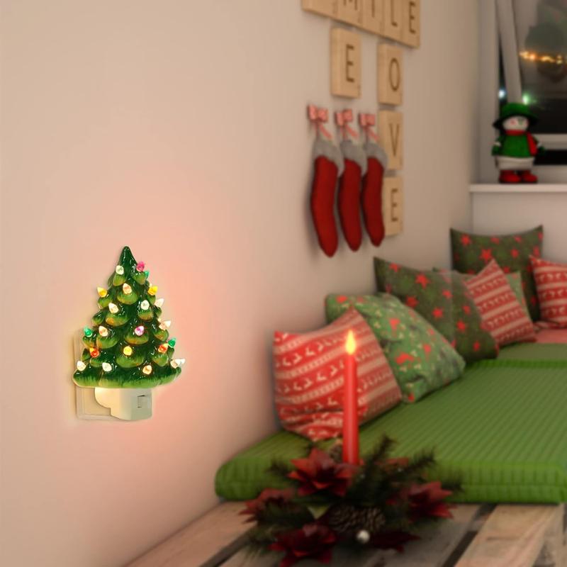 Christmas Ceramic Tree Night Light