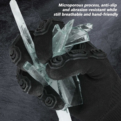 Cut-Resistant & Shock-Absorbing Touchscreen Gloves