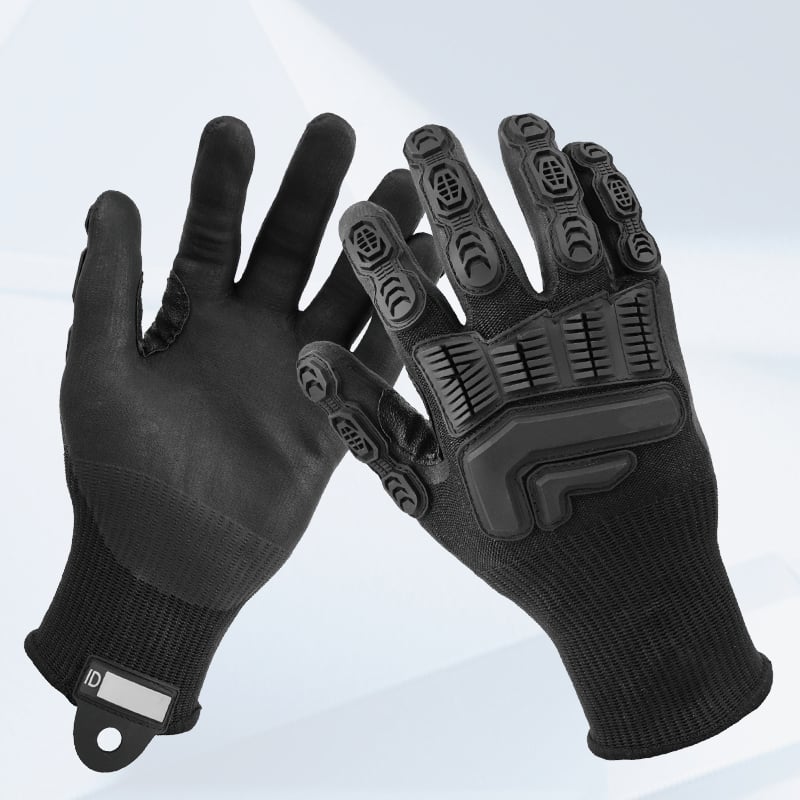 Cut-Resistant & Shock-Absorbing Touchscreen Gloves