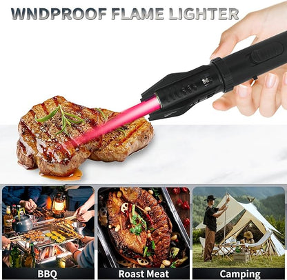 🔥Early Christmas Specials 49% OFF💥Camping Outdoor Windproof Straight Flame Lighter