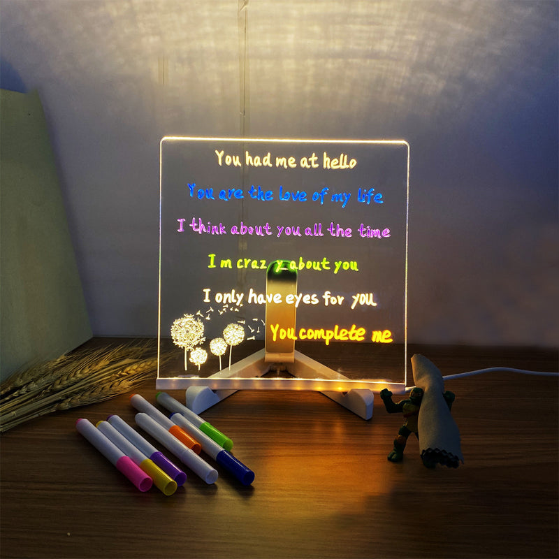 LED Note Board with Colors