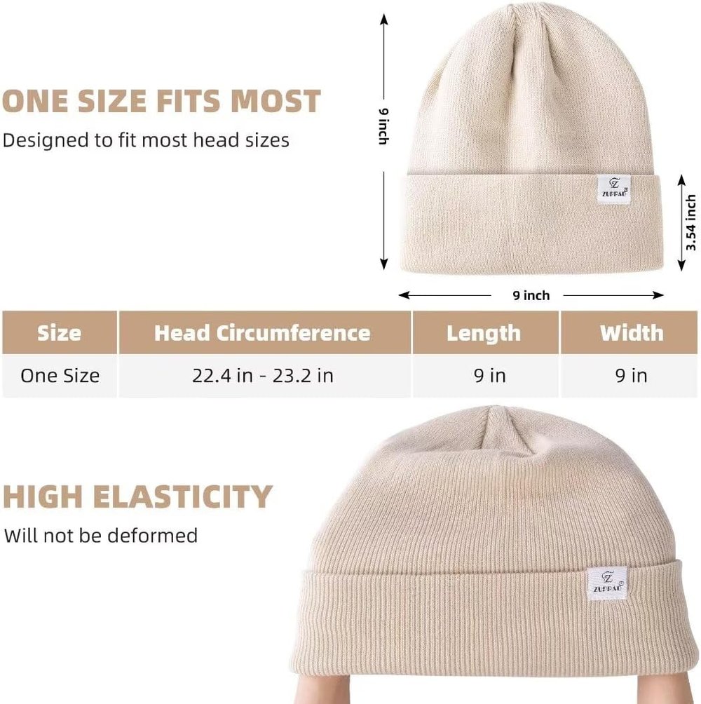 🔥Hot Sale- 49% OFF🔥Silk Lined Beanie Knit - Anti-Static