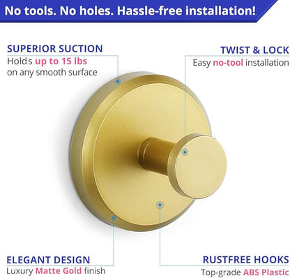 🎄2025 Upgraded Suction Cup Hooks