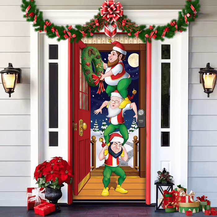 🌟Early Christmas Sale 49% OFF🌟2024 Christmas Front Door Decoration