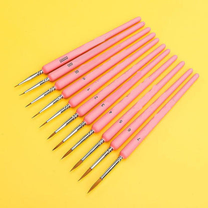 Hot Sale🔥11Pcs Miniature Hook Line Pen Art Painting Brushes