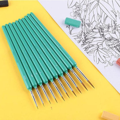 Hot Sale🔥11Pcs Miniature Hook Line Pen Art Painting Brushes