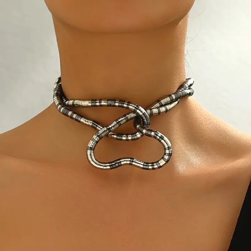 Snake Malleable Necklace - Choker, Bracelet