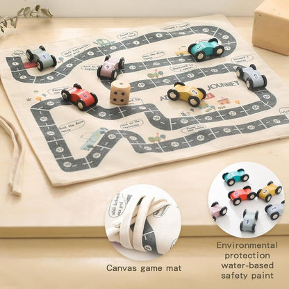 Portable Montessori Traffic Map Game for Kids