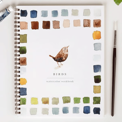 🖼️Beginner-Friendly💕 Watercolor Workbook