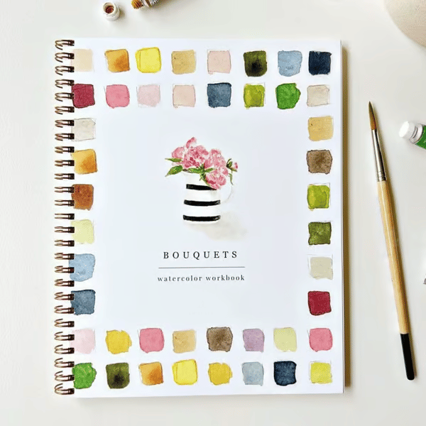 🖼️Beginner-Friendly💕 Watercolor Workbook