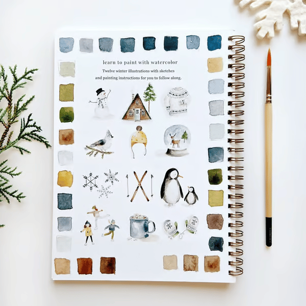 🖼️Beginner-Friendly💕 Watercolor Workbook