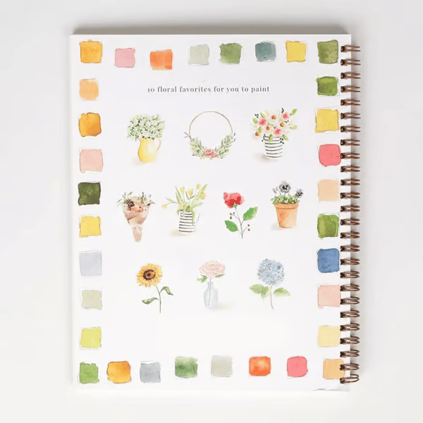 🖼️Beginner-Friendly💕 Watercolor Workbook