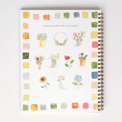 🖼️Beginner-Friendly💕 Watercolor Workbook