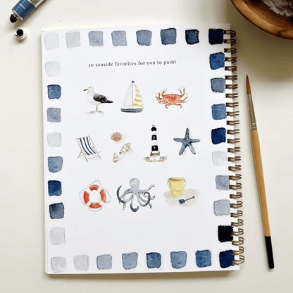 🖼️Beginner-Friendly💕 Watercolor Workbook