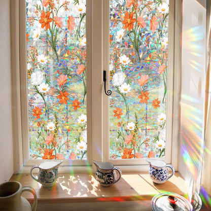 💕Mother's Day 49% OFF-Colorful Floral Bouquet Window Sticker