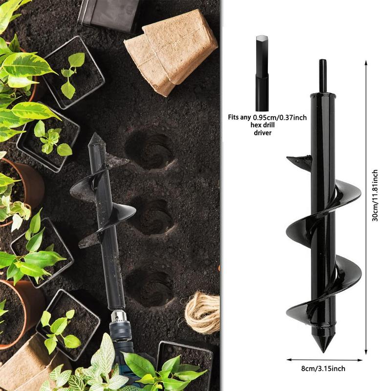 Last Day Special 49% OFF🔥Spiral Carbon Steel Gardening Drill Bits