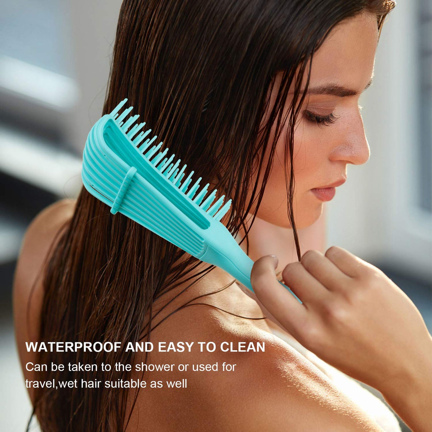 Anti-Static Non-Knot Head Massage Comb Wet and Dry Styling Hair Brush