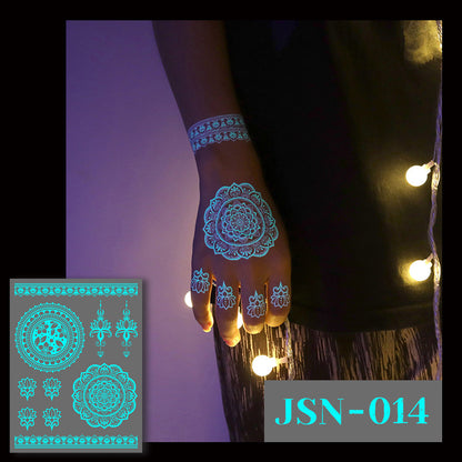 Fluorescent Waterproof Tattoo stickers