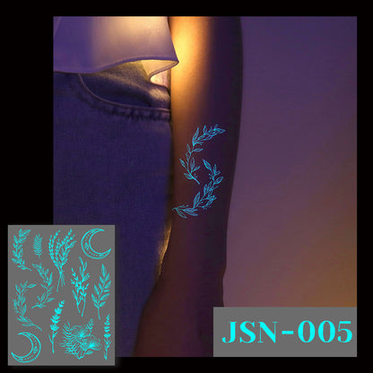 Fluorescent Waterproof Tattoo stickers