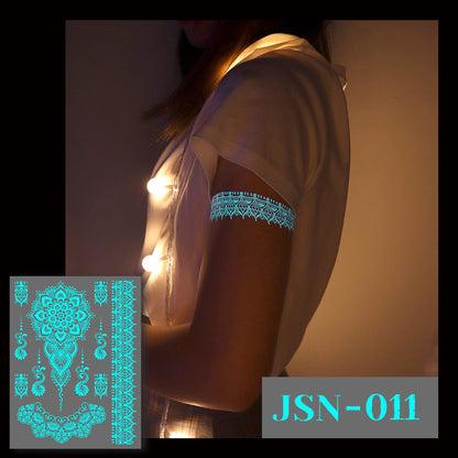 Fluorescent Waterproof Tattoo stickers