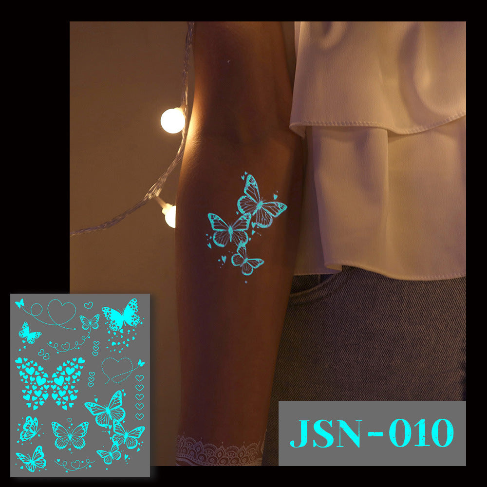 Fluorescent Waterproof Tattoo stickers