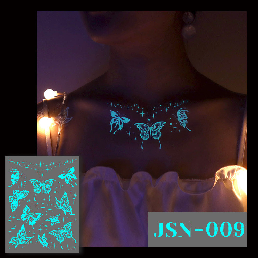 Fluorescent Waterproof Tattoo stickers