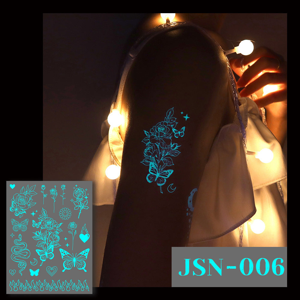 Fluorescent Waterproof Tattoo stickers