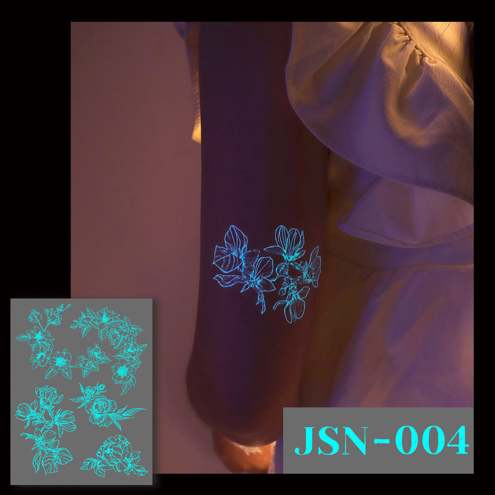 Fluorescent Waterproof Tattoo stickers