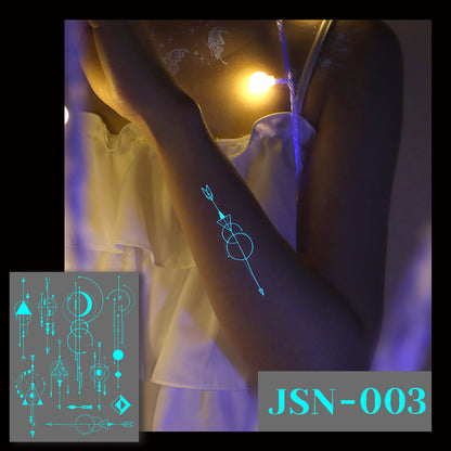 Fluorescent Waterproof Tattoo stickers