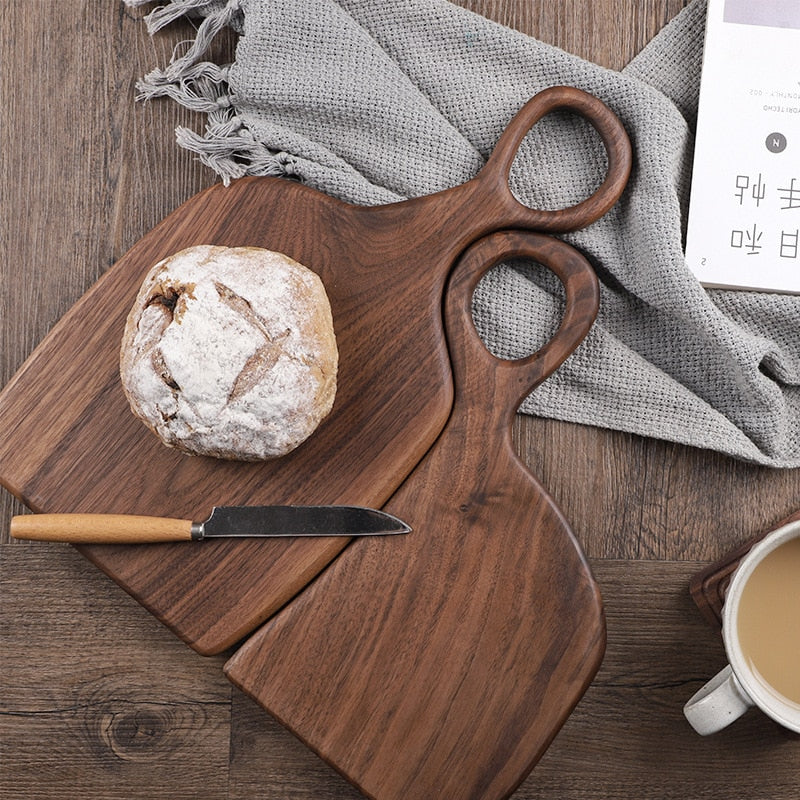 Black Walnut Wood Creative Design Cutting Board