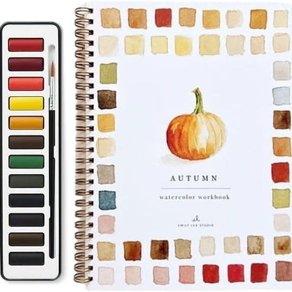 🖼️Beginner-Friendly💕 Watercolor Workbook